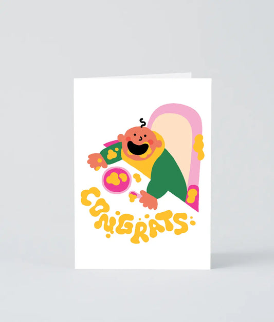 Baby Food | New Baby Card