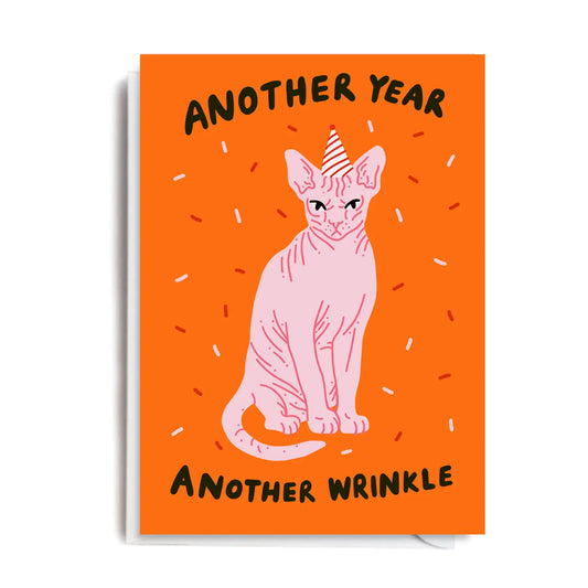 Another Year Another Wrinkle | Birthday Card
