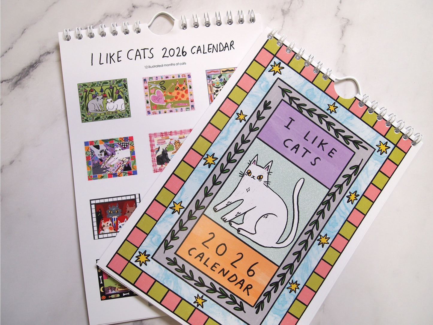 I Like Cats 2026 Calendar