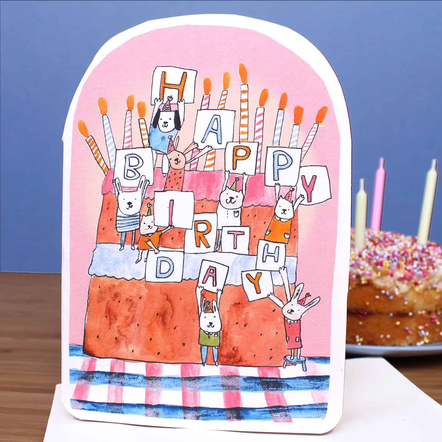 Cake Climbers | Birthday Card - Warm Gift Shop