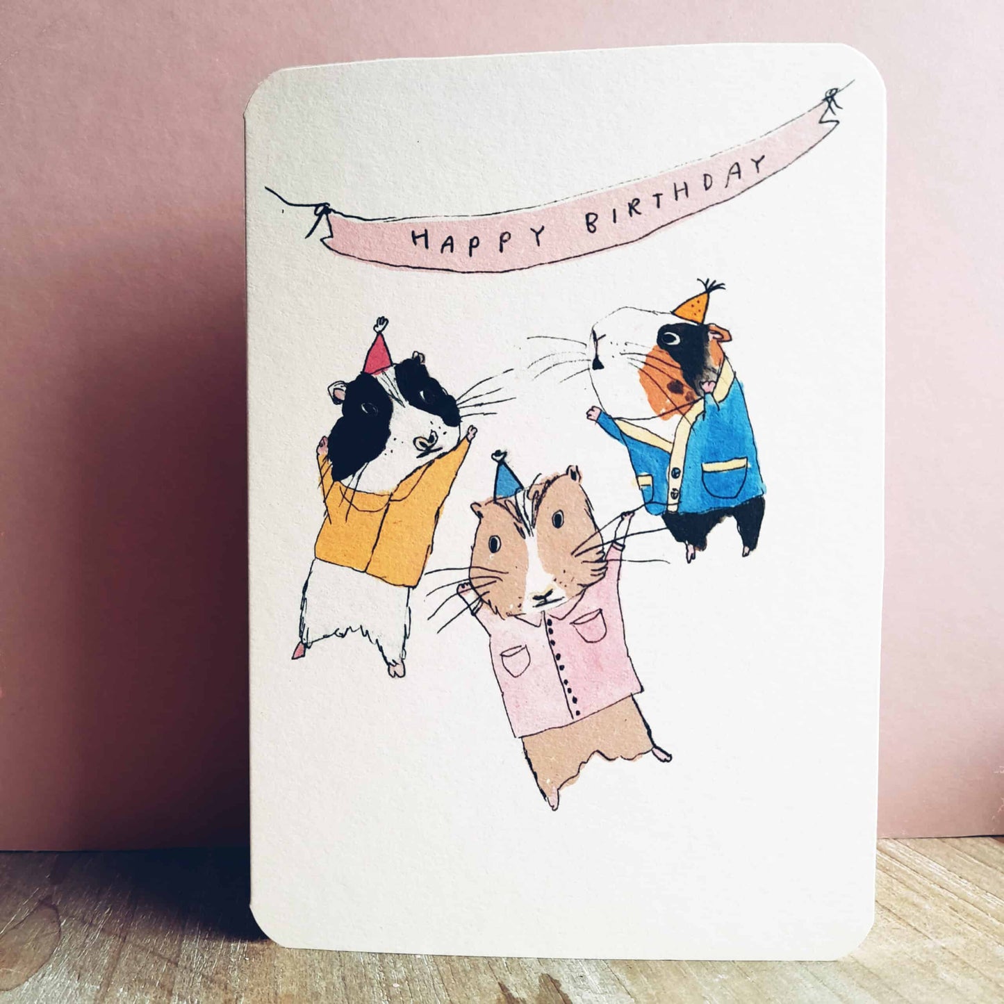 Guinea Pig Party | Birthday Card - Warm Gift Shop