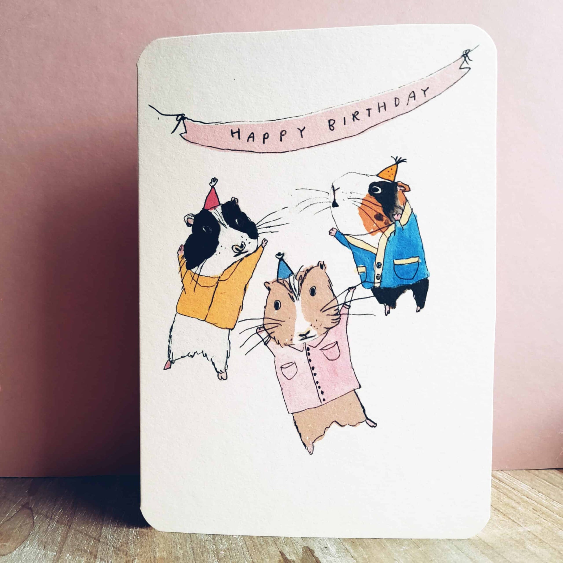 Guinea Pig Party | Birthday Card - Warm Gift Shop