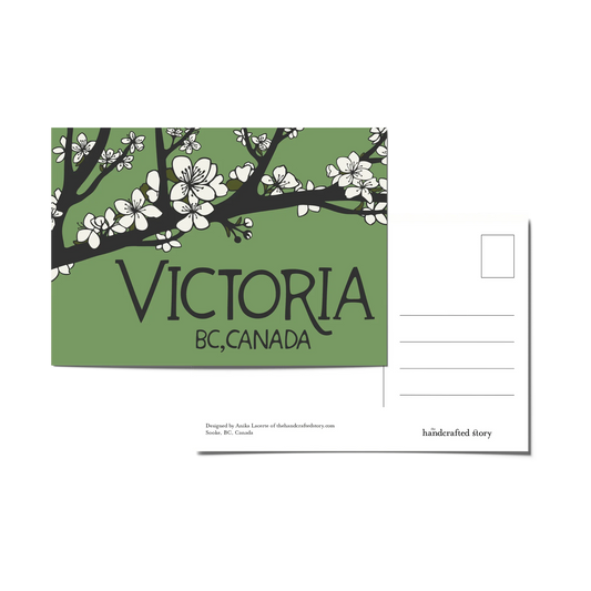 Postcard | Victoria Cherry Blossoms