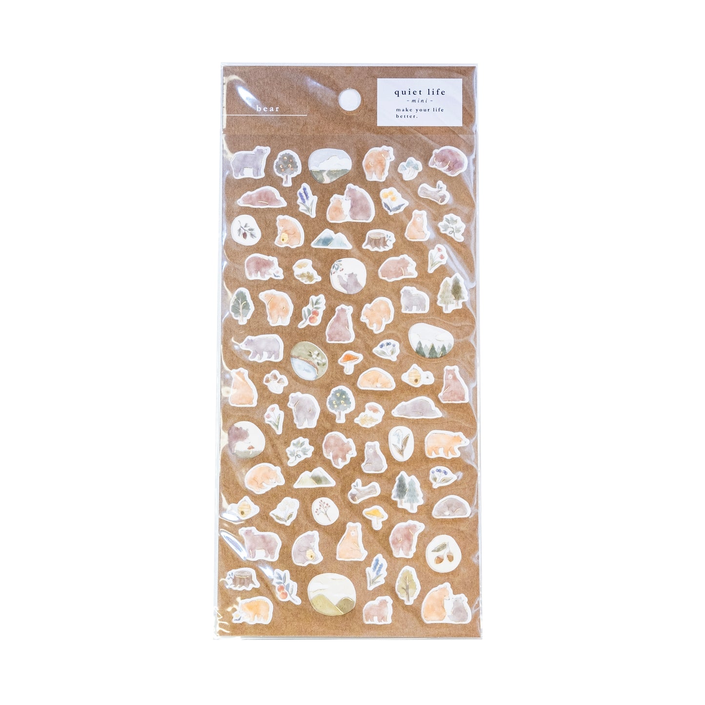 Sticker Sheet | Mini Quiet Life Bears