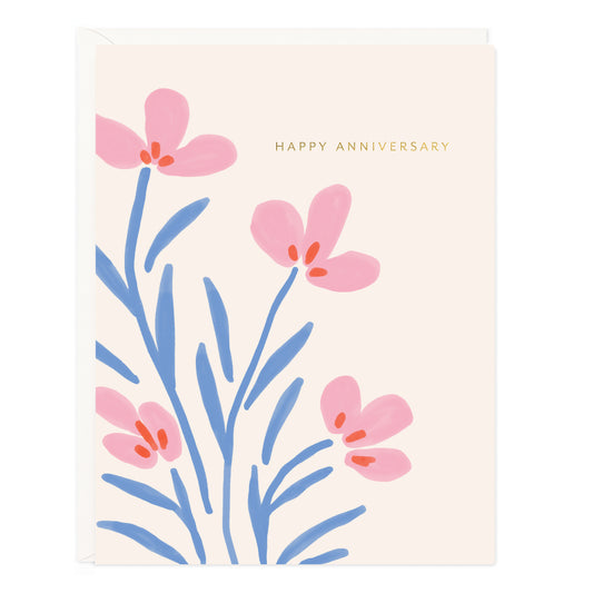 Anniversary Floral | Anniversary Card