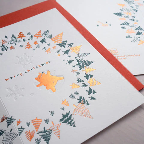 First Snow | Christmas Card