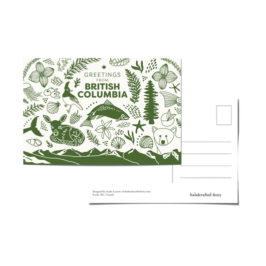 Postcard | Greetings From British Columbia