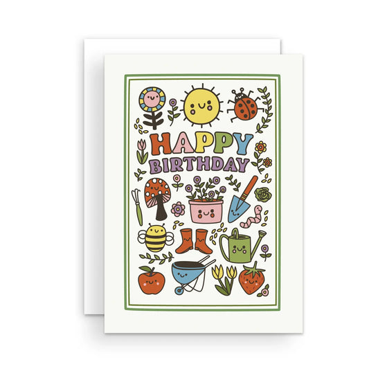 Cute Gardening | Birthday Card