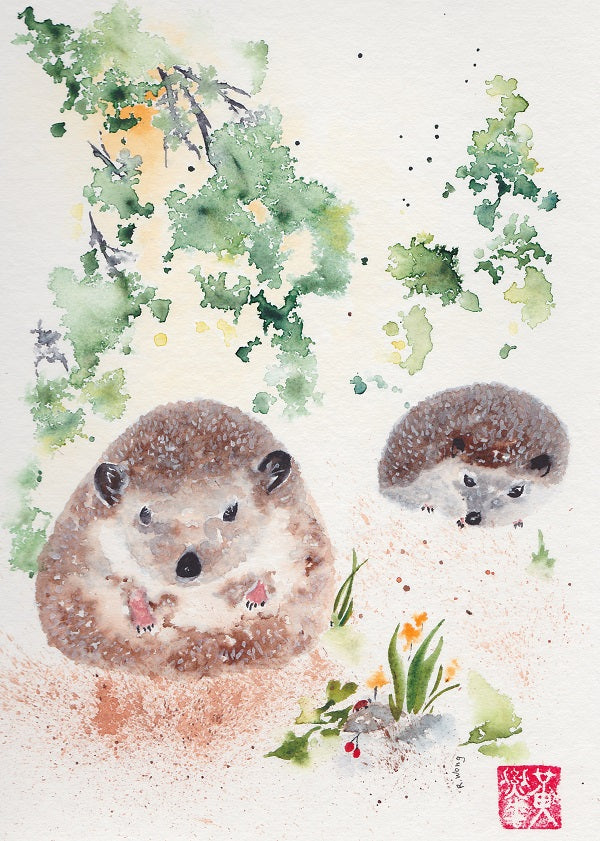 Richard Wong Card | Hedgehogs