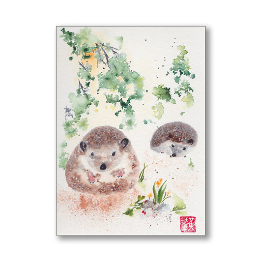 Richard Wong Card | Hedgehogs