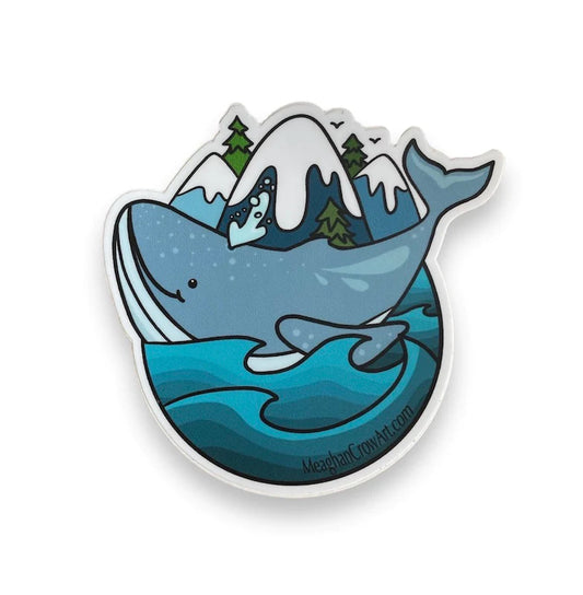 Humpback Whale Ocean Sticker