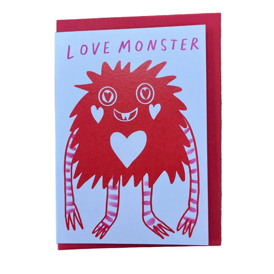 Love Monster | Love Card - Warm Gift Shop