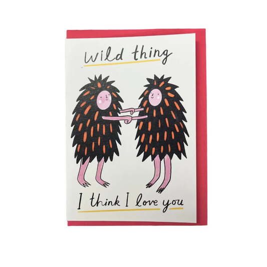 Wild Thing | Love Card - Warm Gift Shop