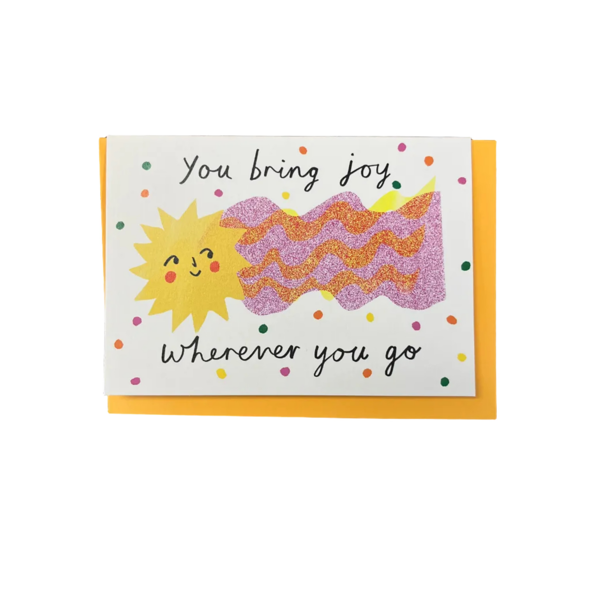 You Bring Joy | Blank Card - Warm Gift Shop