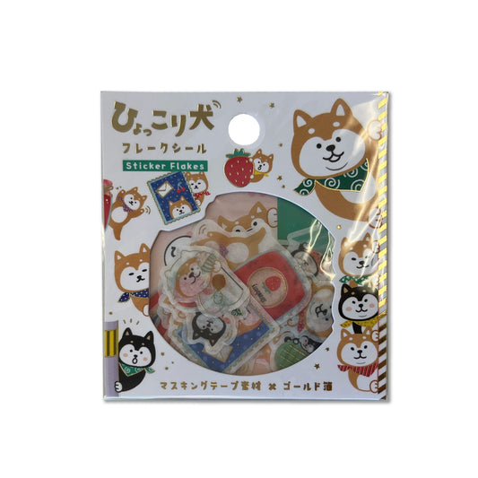 Sticker Flakes | Fruity Shibas