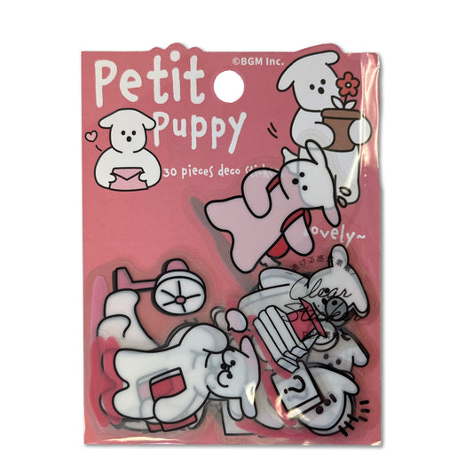 Sticker Flakes | Petite Puppy Pink