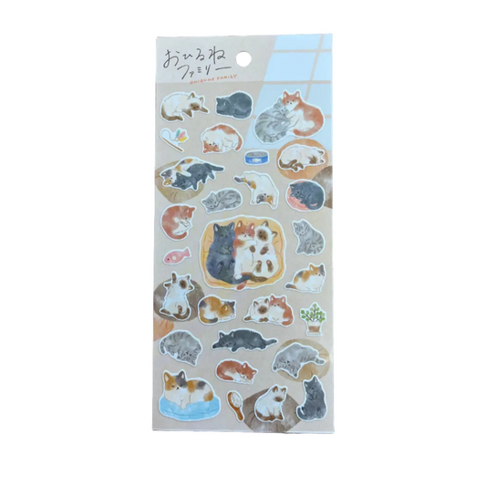 Sticker Sheet | Kitten Nap