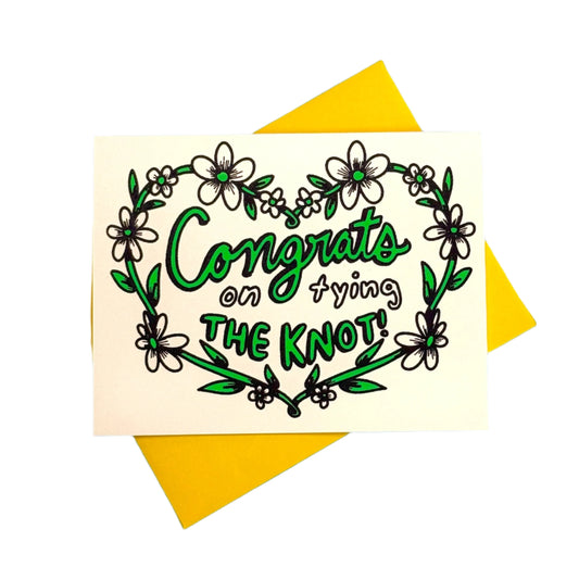 Tying the Knot | Wedding Card