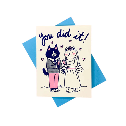 You Did It | Wedding Card