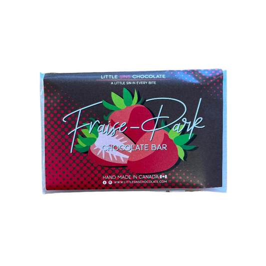 Little Sins | Strawberry Dark Chocolate Bar
