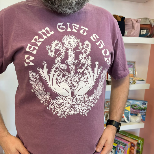 Warm Gift Shop T-Shirt | Design by Rio Kaneki