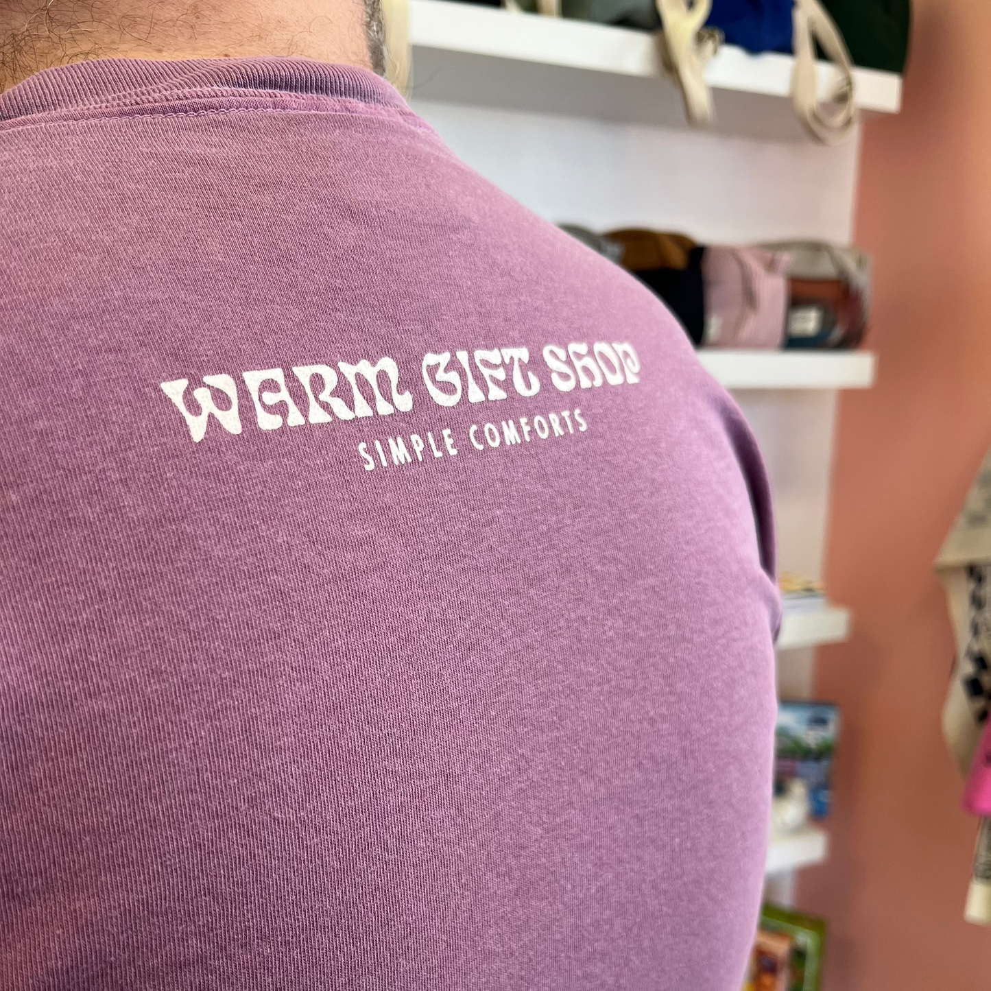Warm Gift Shop T-Shirt | Design by Rio Kaneki