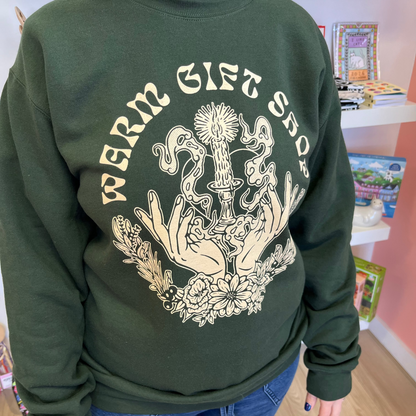 Warm Gift Shop Sweatshirt | Design by Rio Kaneki