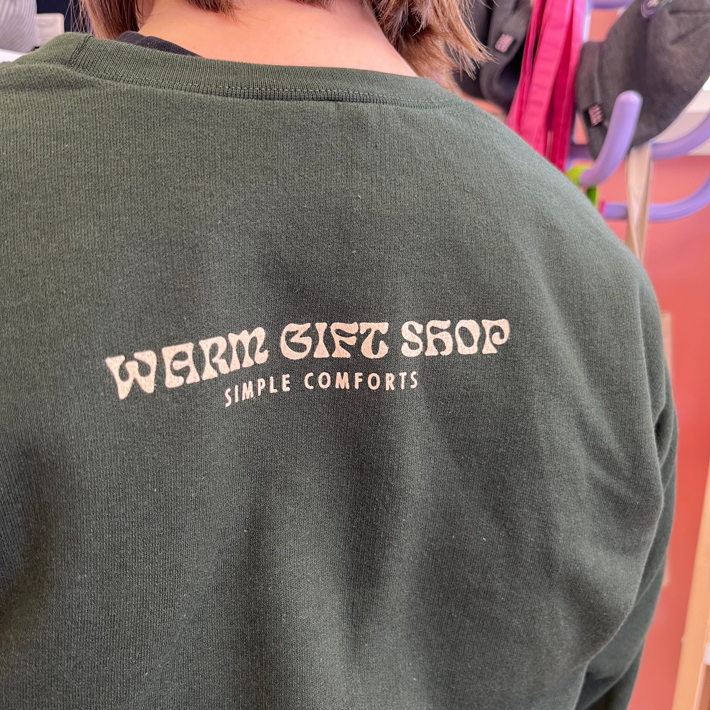 Warm Gift Shop Sweatshirt | Design by Rio Kaneki