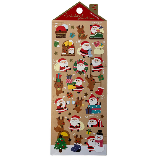 Sticker Sheet | Jolly Santa