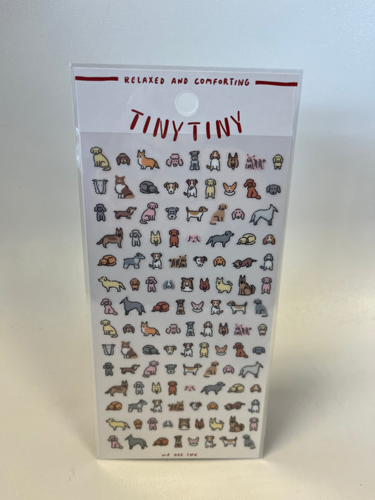 Sticker Sheet | Tiny Tiny Dogs