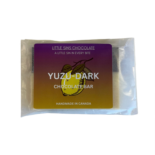 Little Sins | Yuzu Dark Chocolate Bar