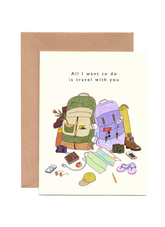 Travel With You | Love Card