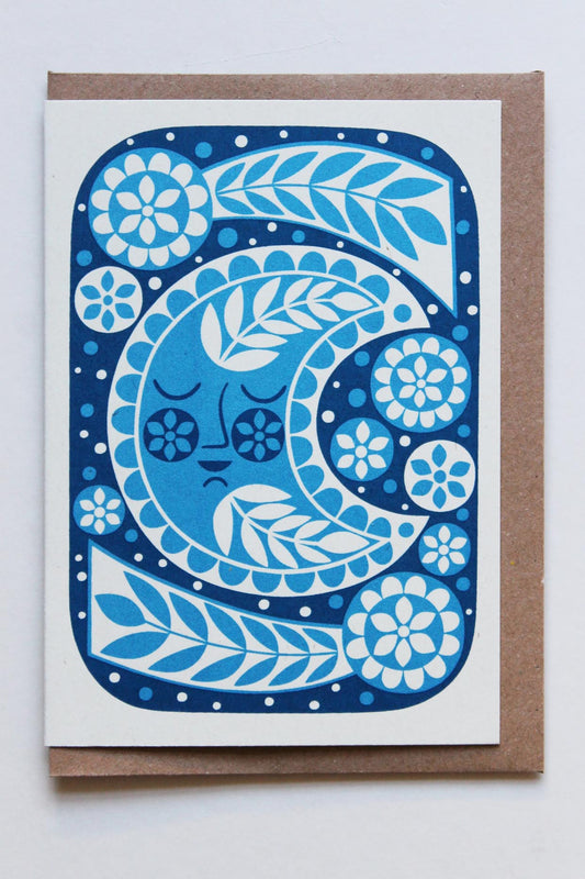 Blue Moon | Blank Card