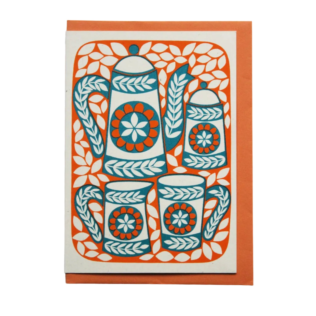 Coffee Pot | Blank Card - Warm Gift Shop