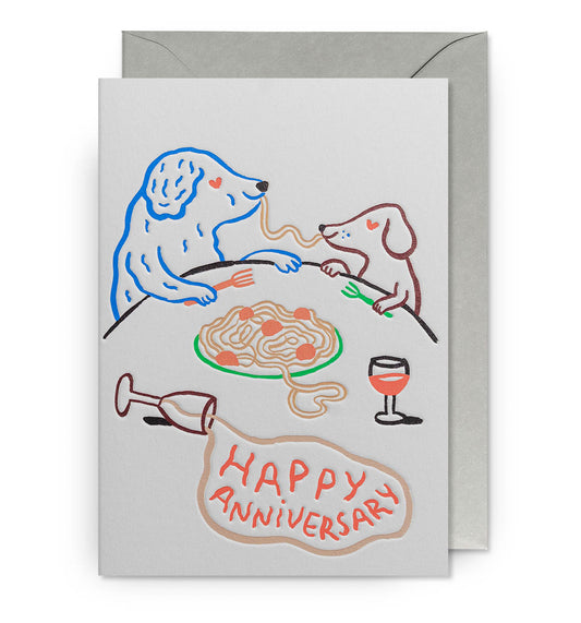 Spaghetti | Anniversary Card
