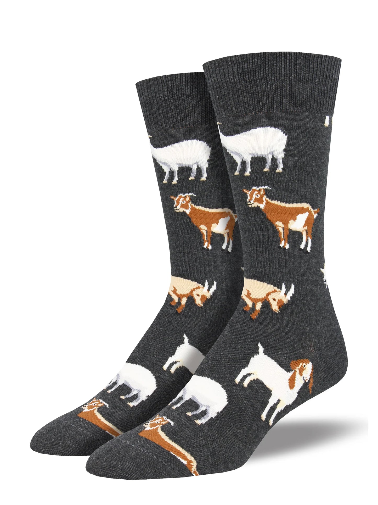 Men's Socks | Silly Billy Grey Heather