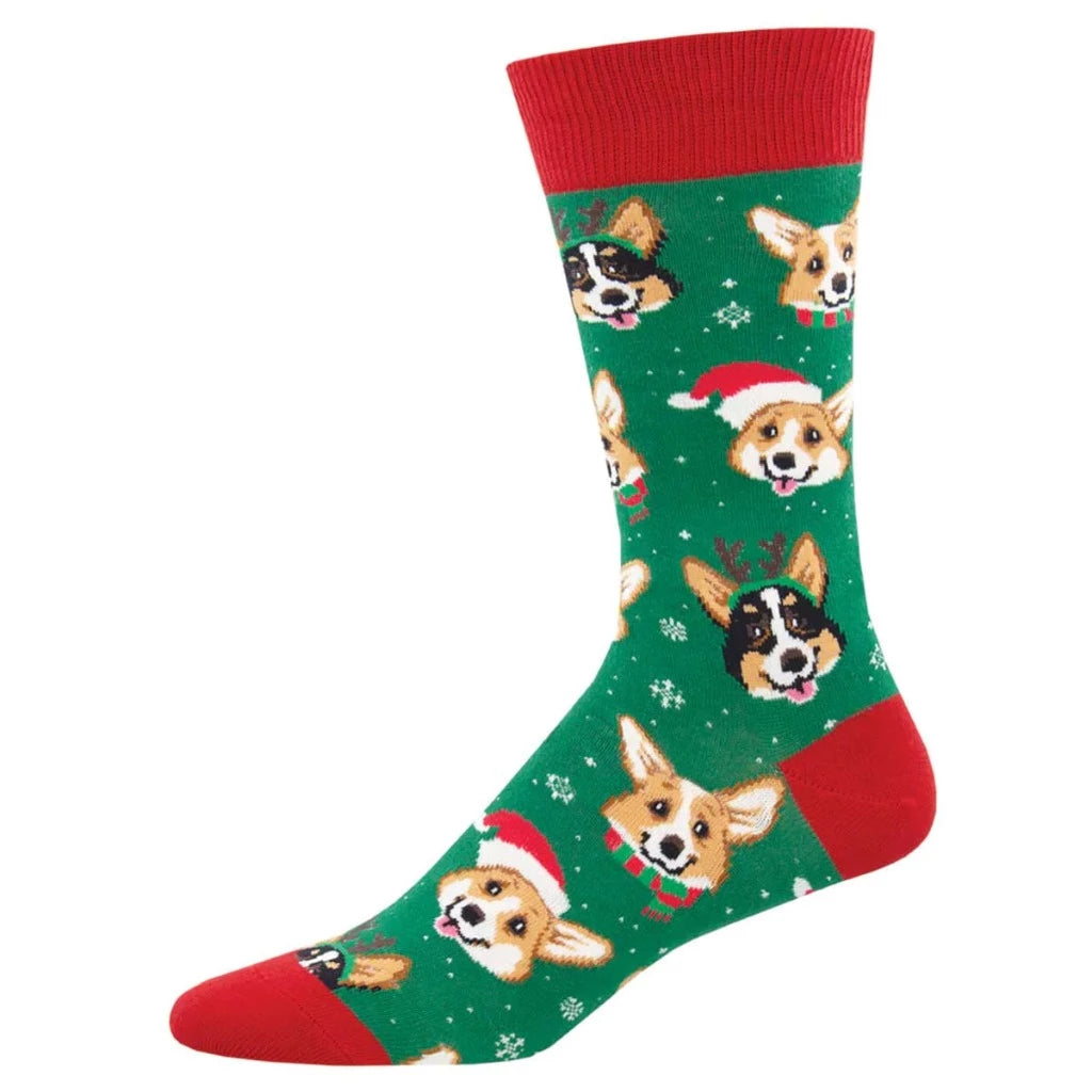 Men's Socks | Happy Pawlidays