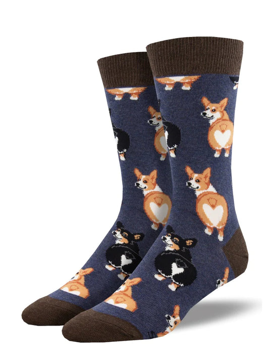 Men's Socks | Corgi Butt