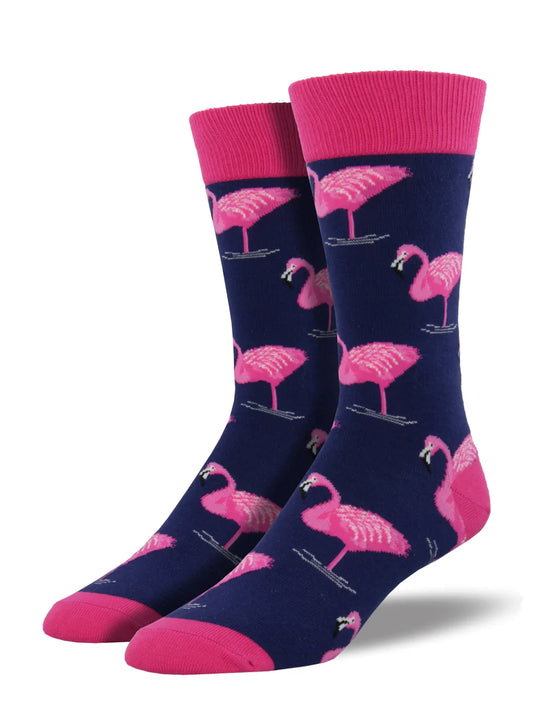 Men's Socks | Flamingo Navy