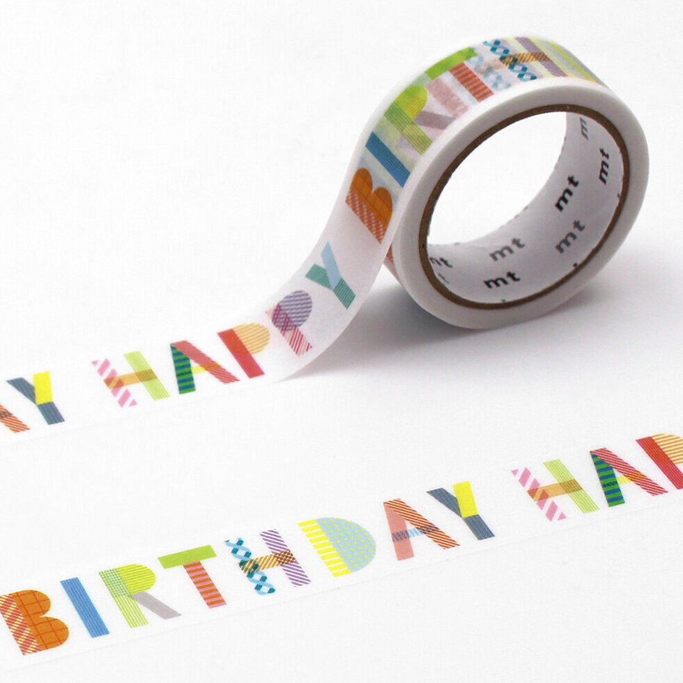 Washi Tape | Happy Birthday