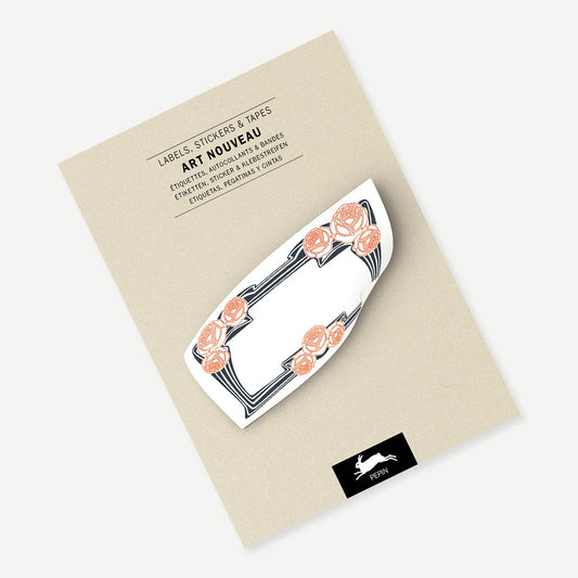 Label, Sticker + Tape Book | Art Nouveau