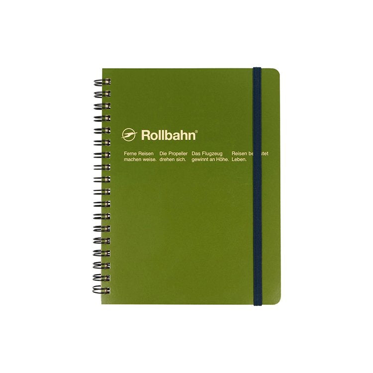 Rollbahn Notebook | Medium Olive
