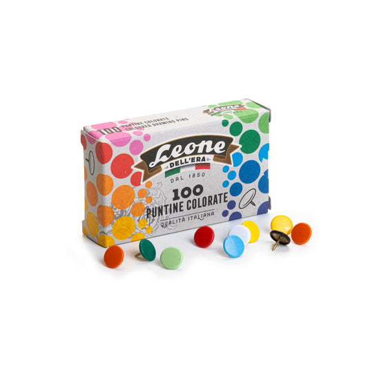 Box of Mixed Colour Pushpins