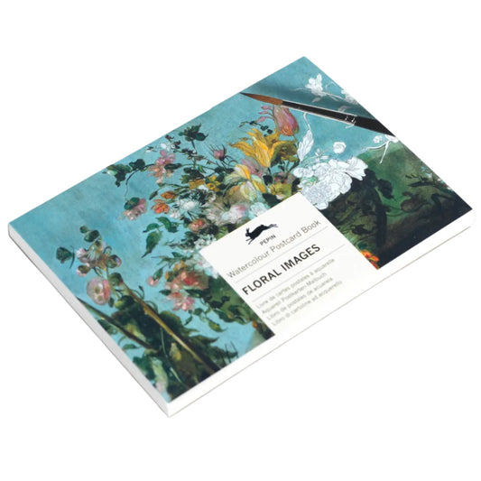 Watercolour Postcard Book | Floral Images