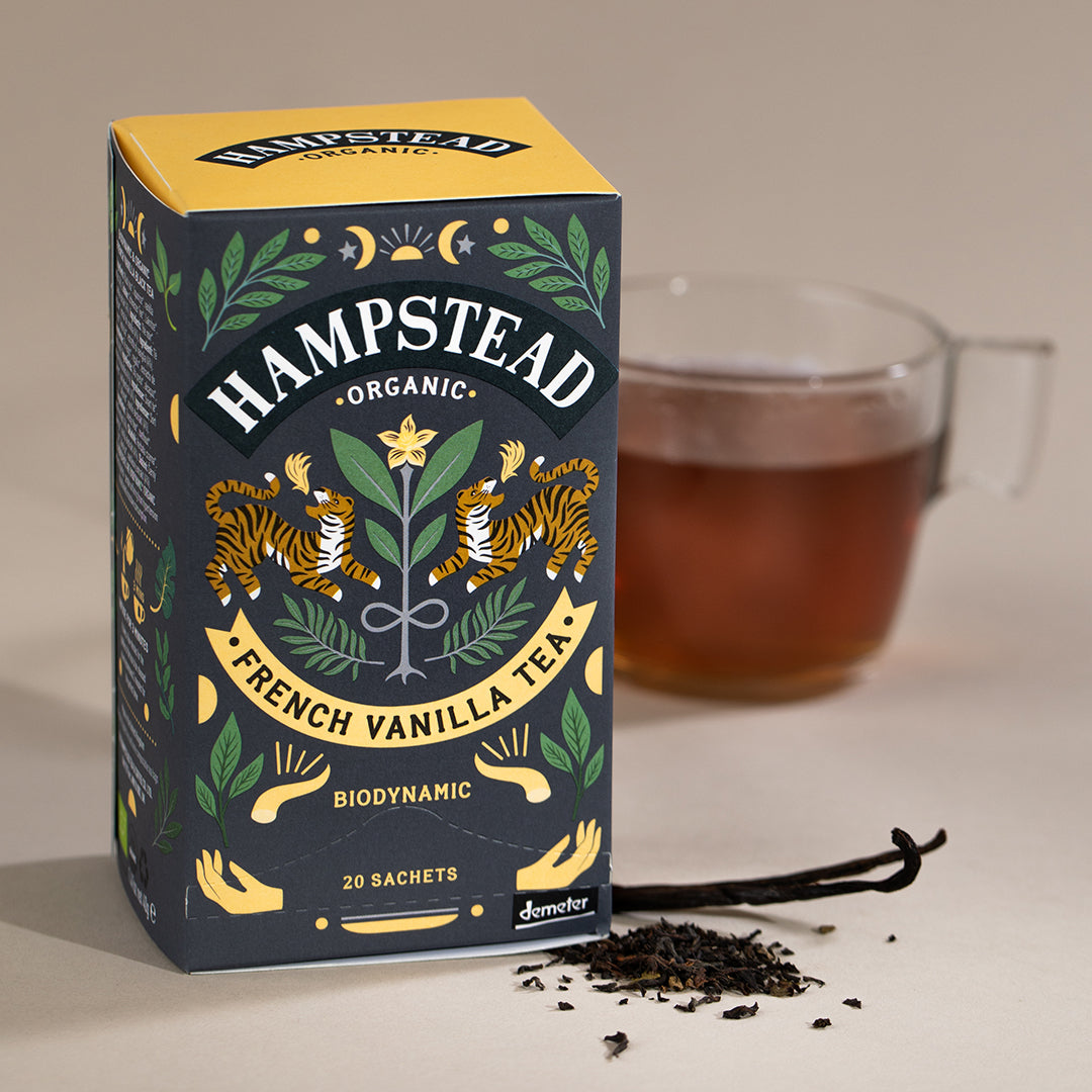 Hampstead Tea | French Vanilla Black Tea Bags - Warm Gift Shop