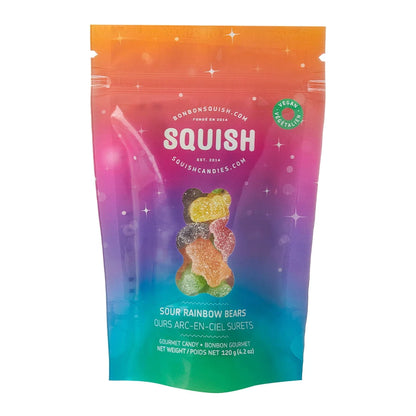 Vegan Sour Rainbow Bear Candies