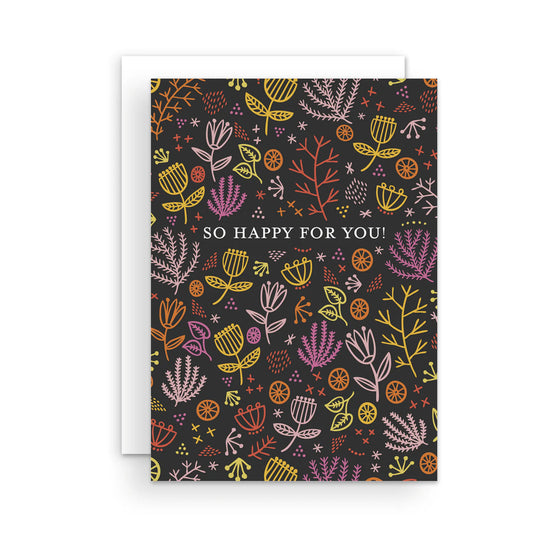 Pink So Happy For You | Blank Card
