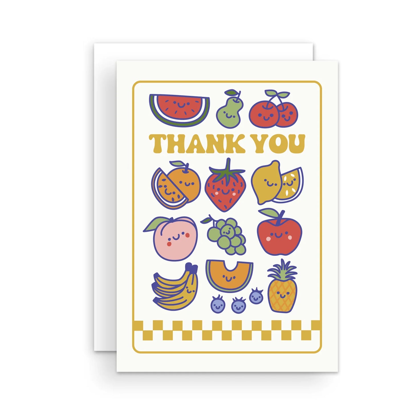 Cute Fruit | Thank You Card