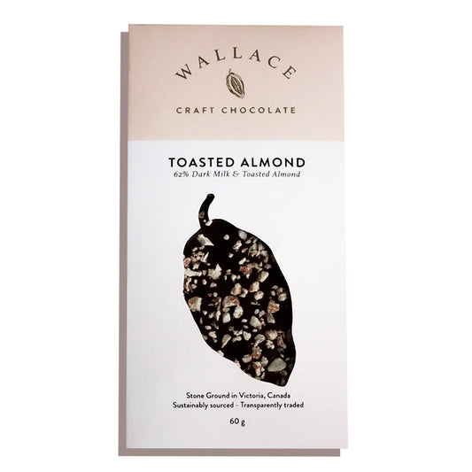 Toasted Almond + Dark Milk Chocolate