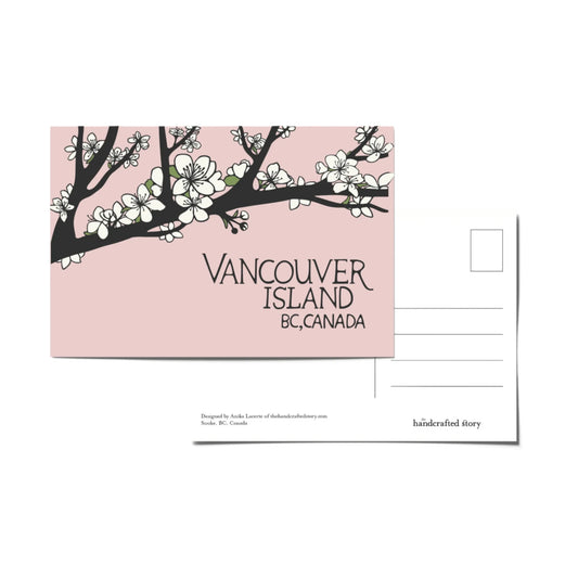 Postcard | Vancouver Island Cherry Blossoms